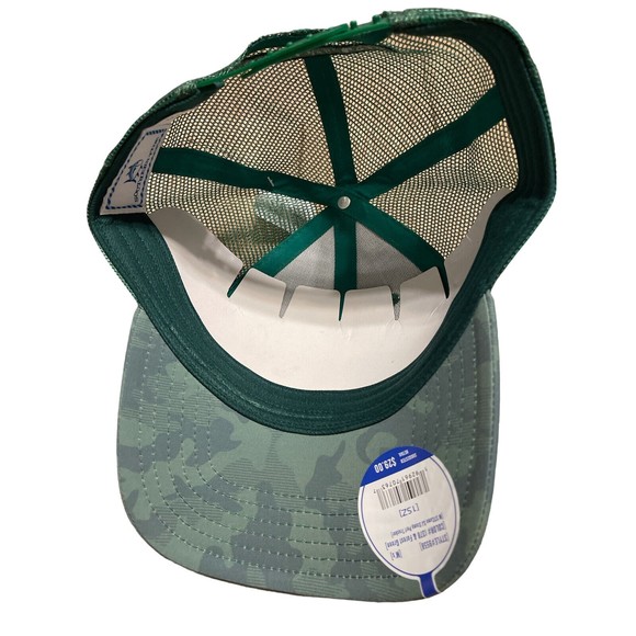 Southern Tide Logo Forest Green Camo Trucker Style Hat Adjustable OSFM New - Picture 5 of 6